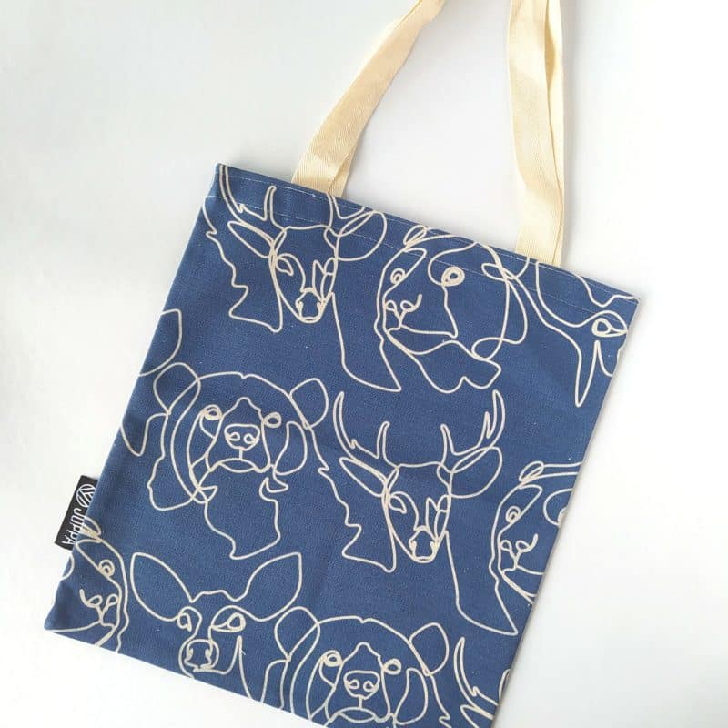 Bolsa textil reciclado